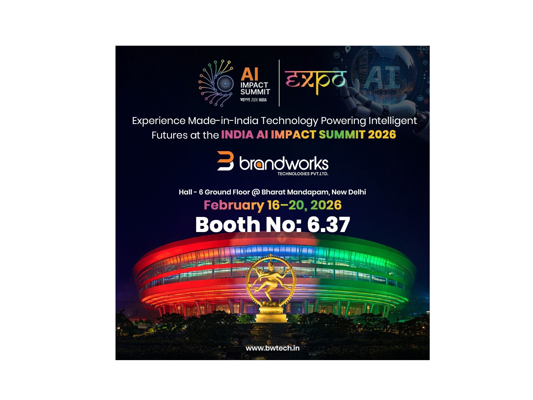Brandworks Technologies at India AI Impact Summit 2026